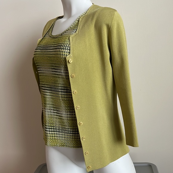 Sweater Set: Top & 3/4 Slv Sweater - Picture 5 of 10